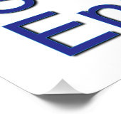 Ausrufen für Strukturingenieure Poster (Ecke)