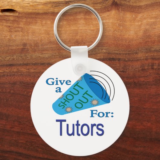 Ausrufen für Tutoren Schlüsselanhänger (Vorderseite)