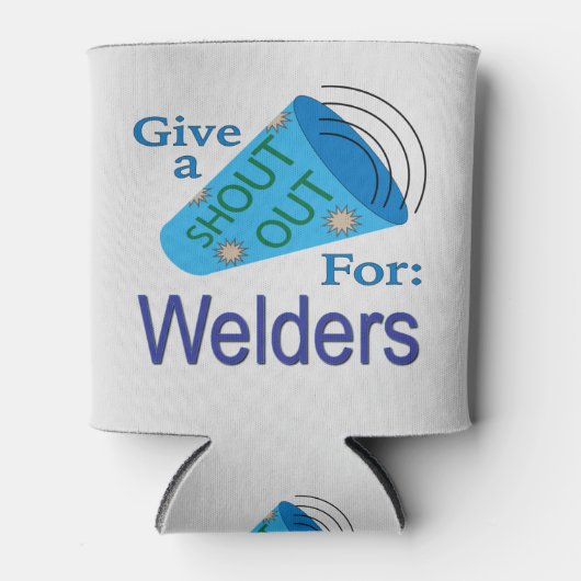 Ausrufen für Welders Dosenkühler (Vorderseite)