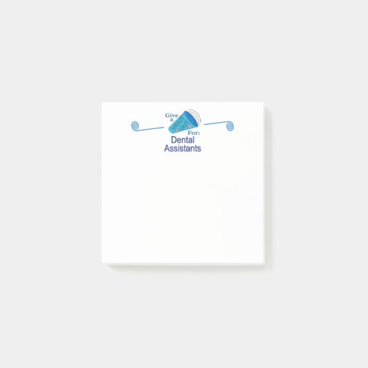 Ausrufen für Zahnärzte Post-it Klebezettel (Vorderseite)