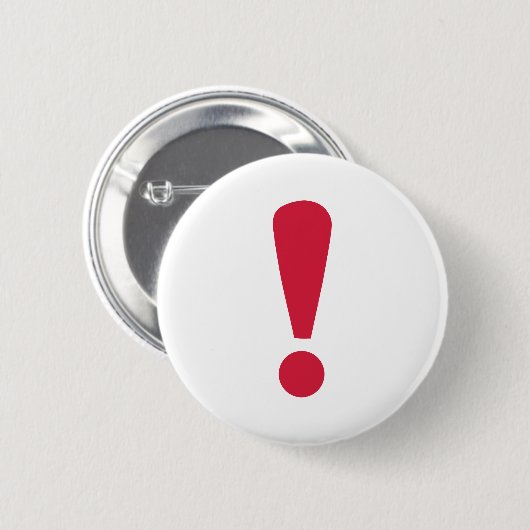 Ausrufezeichen Button (Vorne & Hinten)