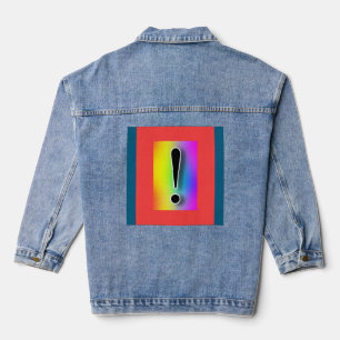 Ausrufezeichen! Jeansjacke
