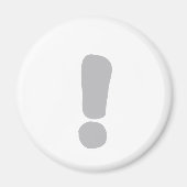 Ausrufezeichen ! magnet (Vorne)