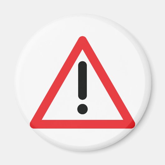 Ausrufezeichen Magnet (Vorne)