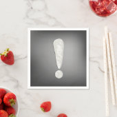 Ausrufezeichen Papier Napkins Serviette (Beispiel)