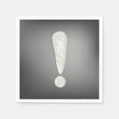 Ausrufezeichen Papier Napkins Serviette (Vorderseite)