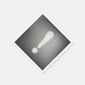 Ausrufezeichen Papier Napkins Serviette (Ecke)