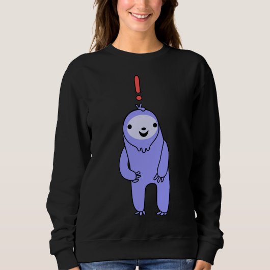 Ausrufezeichen Sweatshirt (Vorderseite)