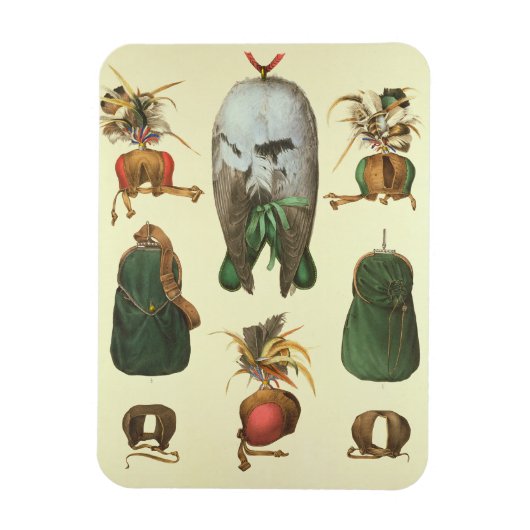 Ausrüstung für Falconry, von "Traite de Fauconneri Magnet (Vertikal)