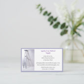 Ausrüstung für graue Kreuze Medizinische Betreuung Visitenkarte (Stehend Vorderseite)