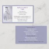 Ausrüstung für graue Kreuze Medizinische Betreuung Visitenkarte (Vorne/Hinten)