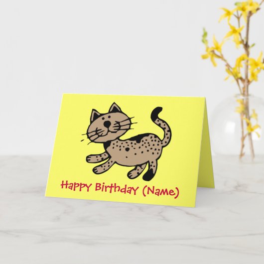 Ausrüstung Kat Karte (Gelbe Blume)