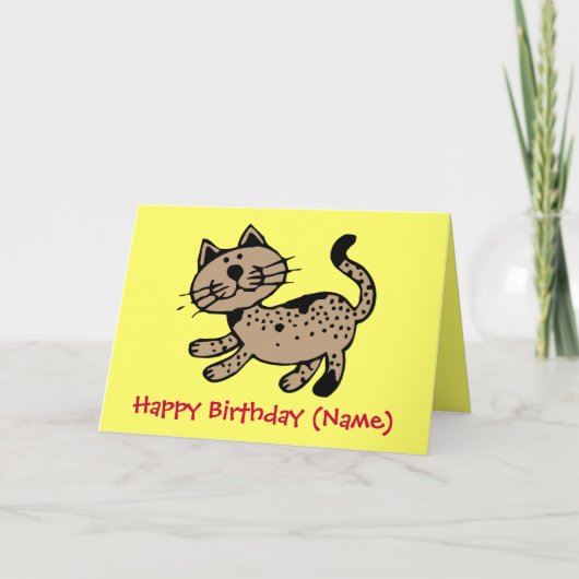 Ausrüstung Kat Karte (Vorderseite)