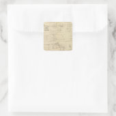 Ausrüstung, Lagerung usw. Quadratischer Aufkleber (Tasche)