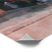 Ausrüstung und Nähmaschine Poster (Ecke)