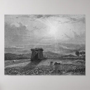 Ausrüstungs-Feldbett-Haus Poster