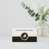 Ausrüstungs-Versorgungs-Visitenkarten Visitenkarte (Stehend Vorderseite)