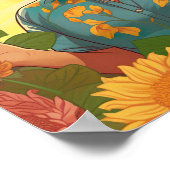 Aussäen und Wachstum: Anerkennung der Printwerbung Poster (Ecke)