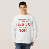 Aussage über Glauben T-Shirt (Vorne ganz)