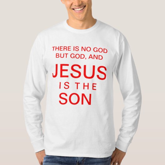 Aussage über Glauben T-Shirt (Vorderseite)