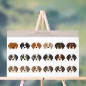 Aussalier-Hundmischung Acrylschild (Neutral)