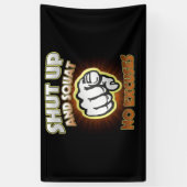 Ausschalten und keine Ausreden setzen Banner (Vertikal)