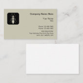 Ausscheider Moderner Schädling-Kontrolle Visitenkarte (Vorne/Hinten)