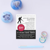 Ausscheider, Werbung für Schädlinge und Kontrollen Flyer (Einzeln)