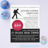 Ausscheider, Werbung für Schädlinge und Kontrollen Flyer (Einzeln)