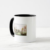 Ausschiffen der englischen Truppen Tasse (Vorderseite Links)