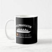 Ausschiffung Awful würde nicht empfehlen Kaffeetasse (Links)