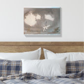 Ausschiffung K7 1986 Leinwand in gemischten Medien (Insitu (Schlafzimmer))