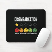 Ausschiffung - Schrecklich Würde Nicht Empfehlen 2 Mousepad (Mit Mouse)