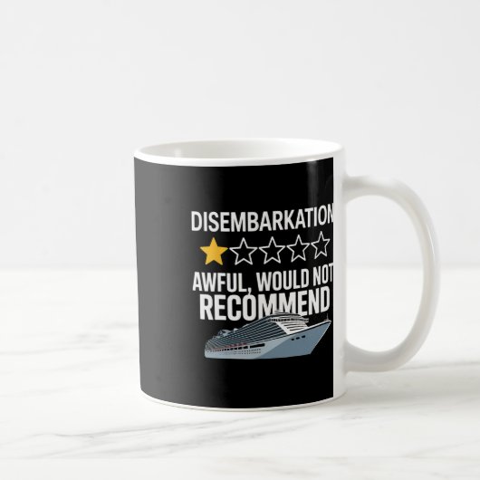 Ausschiffung Schrecklich Würde Nicht Empfehlen Lus Kaffeetasse (Rechts)