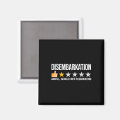 Ausschiffung Schrecklich Würde Nicht Empfehlen Lus Magnet (Vorderseite/Rückseite)