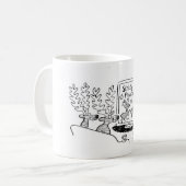 Ausschließlich gekommenes Tänzeln Kaffeetasse (Vorderseite Links)