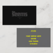 AUSSCHLIESSLICH GESCHÄFT CARD™ VISITENKARTE (Vorne/Hinten)