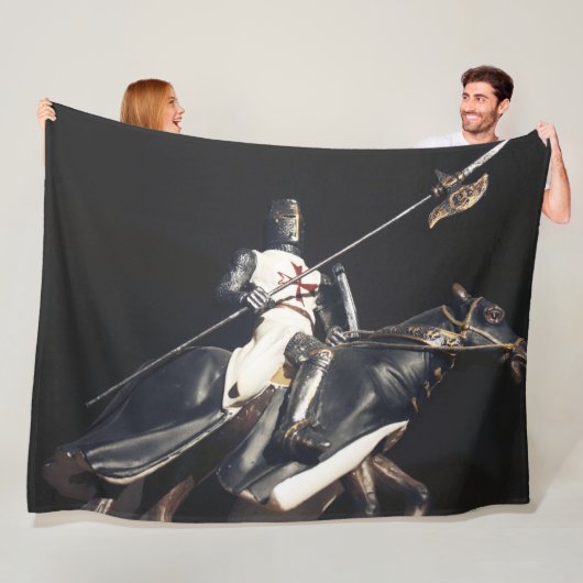 AUSSCHLIESSLICH ZU DEN CRUSADES FLEECEDECKE (Beispiel)