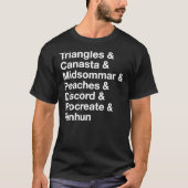 Ausschließlicher klassischer T - Shirt (Vorderseite)