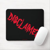 "Ausschlussklausel" Mousepad (Mit Mouse)