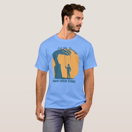 Ausschneiden - Break Free & Empowerment Art T-Shirt (Vorne ganz)