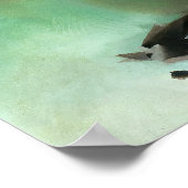 Ausschneiden des Buttons nach oben Poster (Ecke)