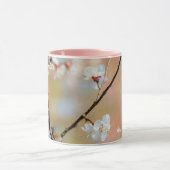Ausschneiden japanischer Aprikosenblüten Tasse (Zentrum)