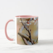 Ausschneiden japanischer Aprikosenblüten Tasse (Links)