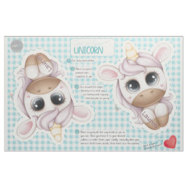 Ausschneiden 'n' Personalisiertes Einhornspielzeug Stoff