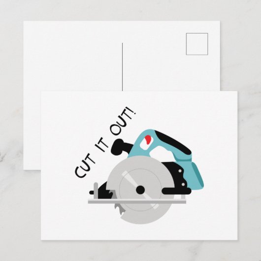 Ausschneiden Postkarte (Vorne/Hinten)