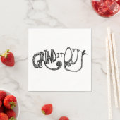 Ausschneiden Serviette (Beispiel)