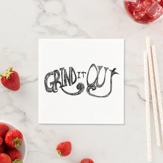 Ausschneiden Serviette (Beispiel)