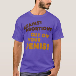 Ausschneiden von Frauenrechten Pro Choice Roe / Wa T-Shirt