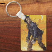 Ausschnitt aus dem Zauberer Oz, Vintage Märchen Schlüsselanhänger (Vorderseite)